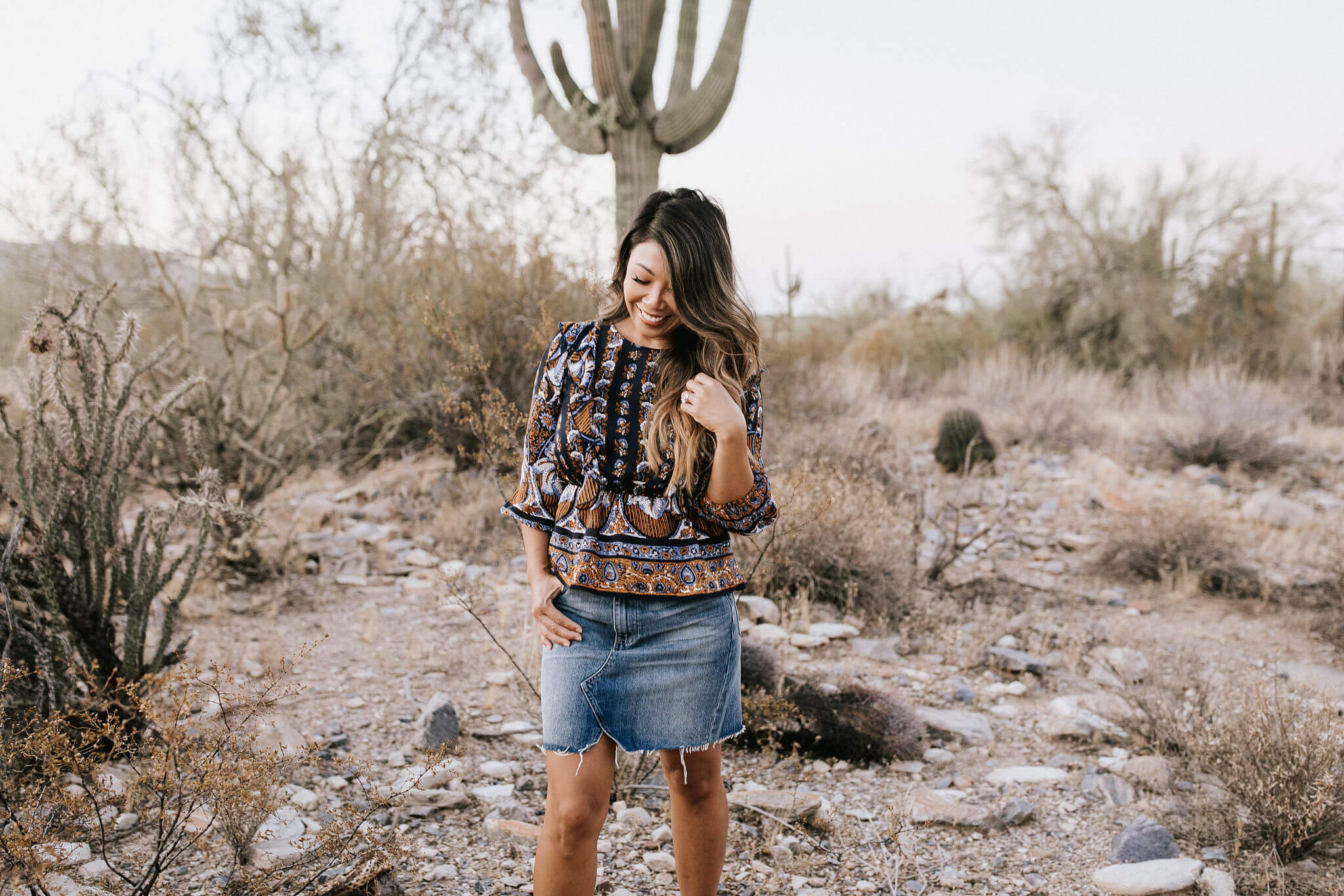 What to wear in the desert, What to wear to palm springs, What to wear to Arizona, What to wear to Scottsdale, Best desert style, Desert outfits, Desert chic fashion, Best color to wear in the desert, Boho clothing, Desert clothes, Desert chic dress, Bohemian style, How to dress bohemian, Boho chic, Boho peasant top, Bohemian peasant top, Boho look, @luckybrand, Lucky Brand, boho inspiration