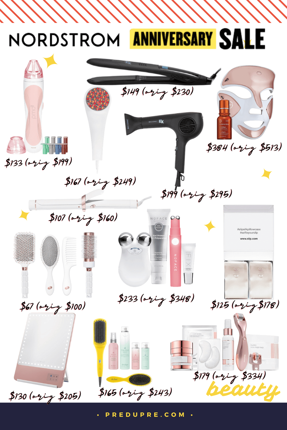 nordstrom anniversary sale preview 2020, nordstrom anniversary sale 2020 sneak peek, nordstrom anniversary sale 2020 dates, nordstrom anniversary sale 2020 beauty, nordstrom anniversary sale 2020 catalog, #nsale 2020, nordstrom anniversary sale 2020 beauty exclusives, nordstrom beauty sale 2020, nordstrom anniversary sale 2020 beauty, riki, drybar, NuFace, Silk pillowcases, Dr Dennis Gross LED mask, T3 1.25 curling wand, T3 brushes, PMD personal Microdermabrasion pro, LightStim, 
