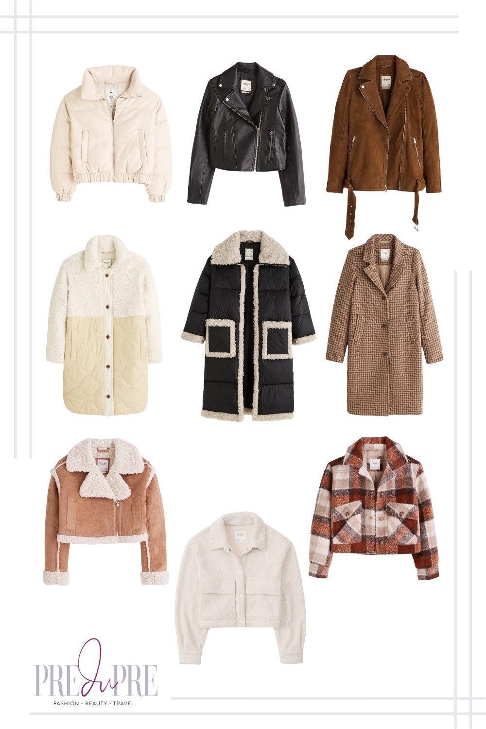 LTK Fall Sale Abercrombie and Fitch fall jackets and coats